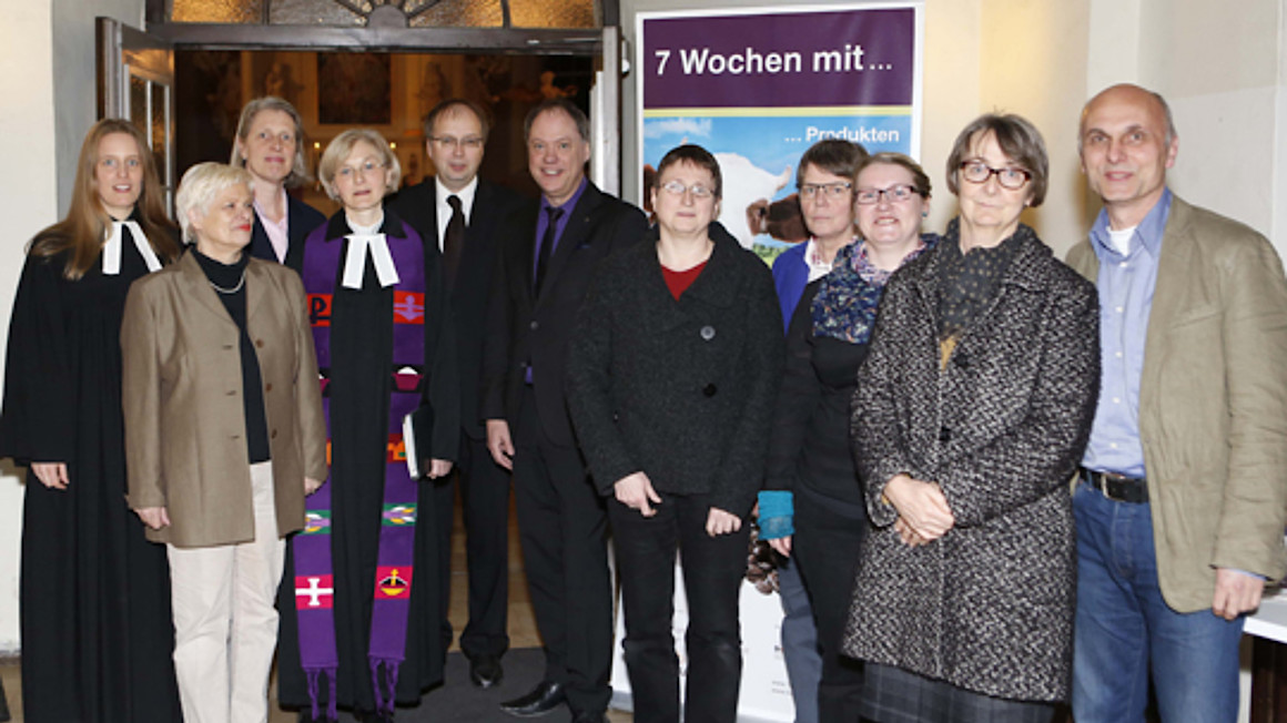 Eroeffnung der oekumenischen Fastenaktion "7 Wochen mit" Hamburg, 05.03.2014 Christianskirche Hamburg-Ottensen